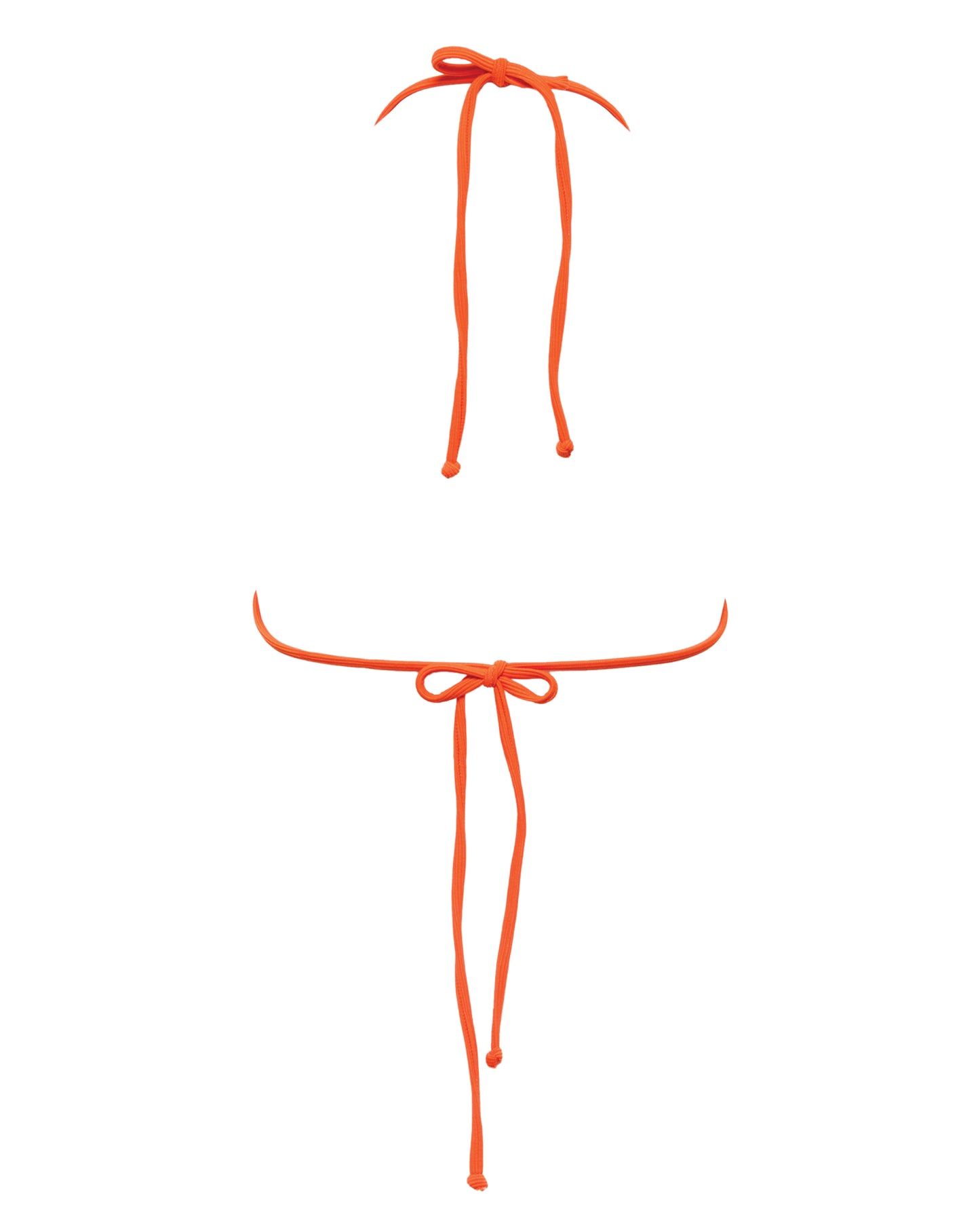 SCOTTIE TOP - LOVE TRIANGLE - TANGERINE