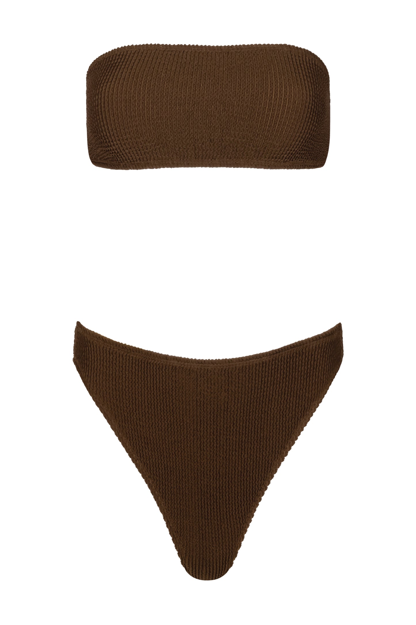 RECKLESS TOP - MOCHA CRINKLE