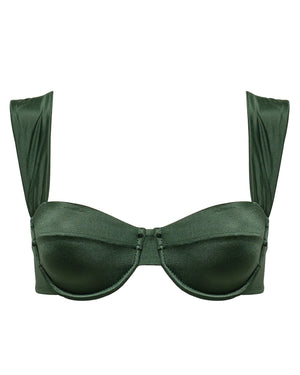 FRANKIE TOP - BUTTER UP - SEAWEED