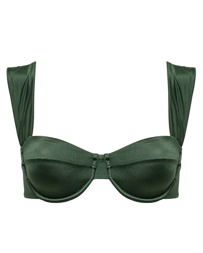 FRANKIE TOP - BUTTER UP - SEAWEED