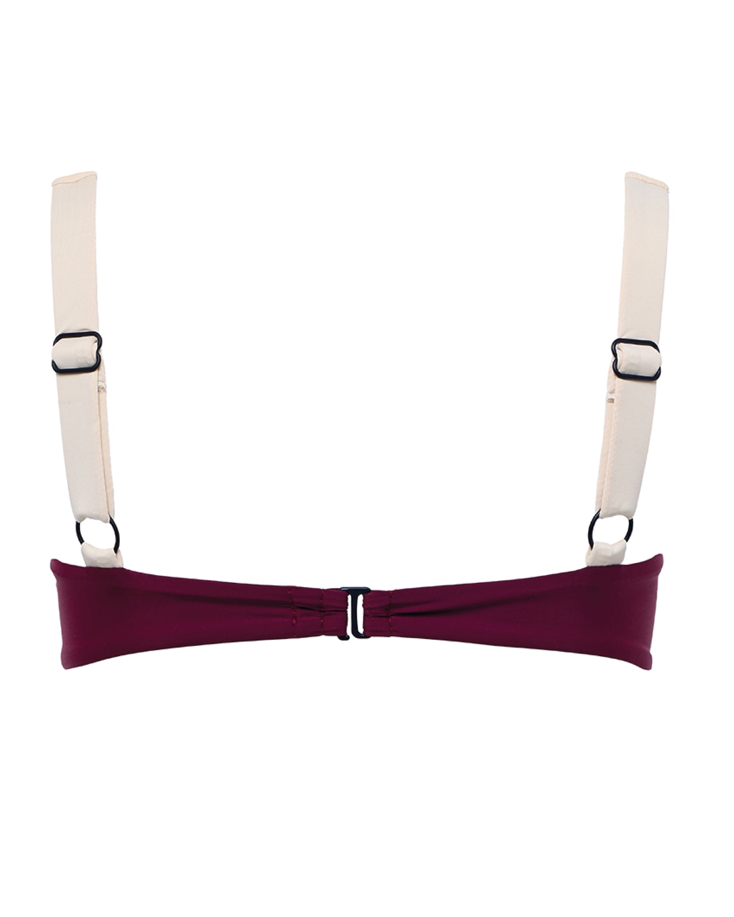 LUCA TOP - BLOCKED - BORDEAUX