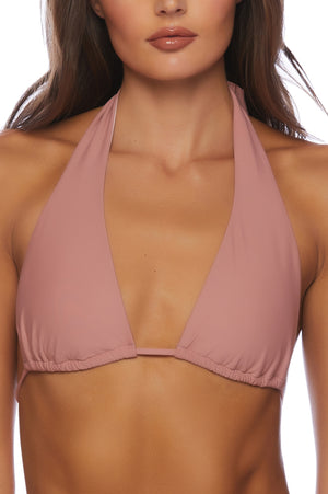 BRITT TOP - SOLID - MAUVE