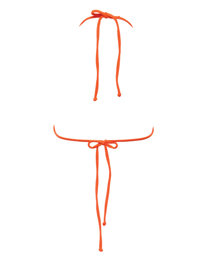 SCOTTIE TOP - LOVE TRIANGLE - TANGERINE