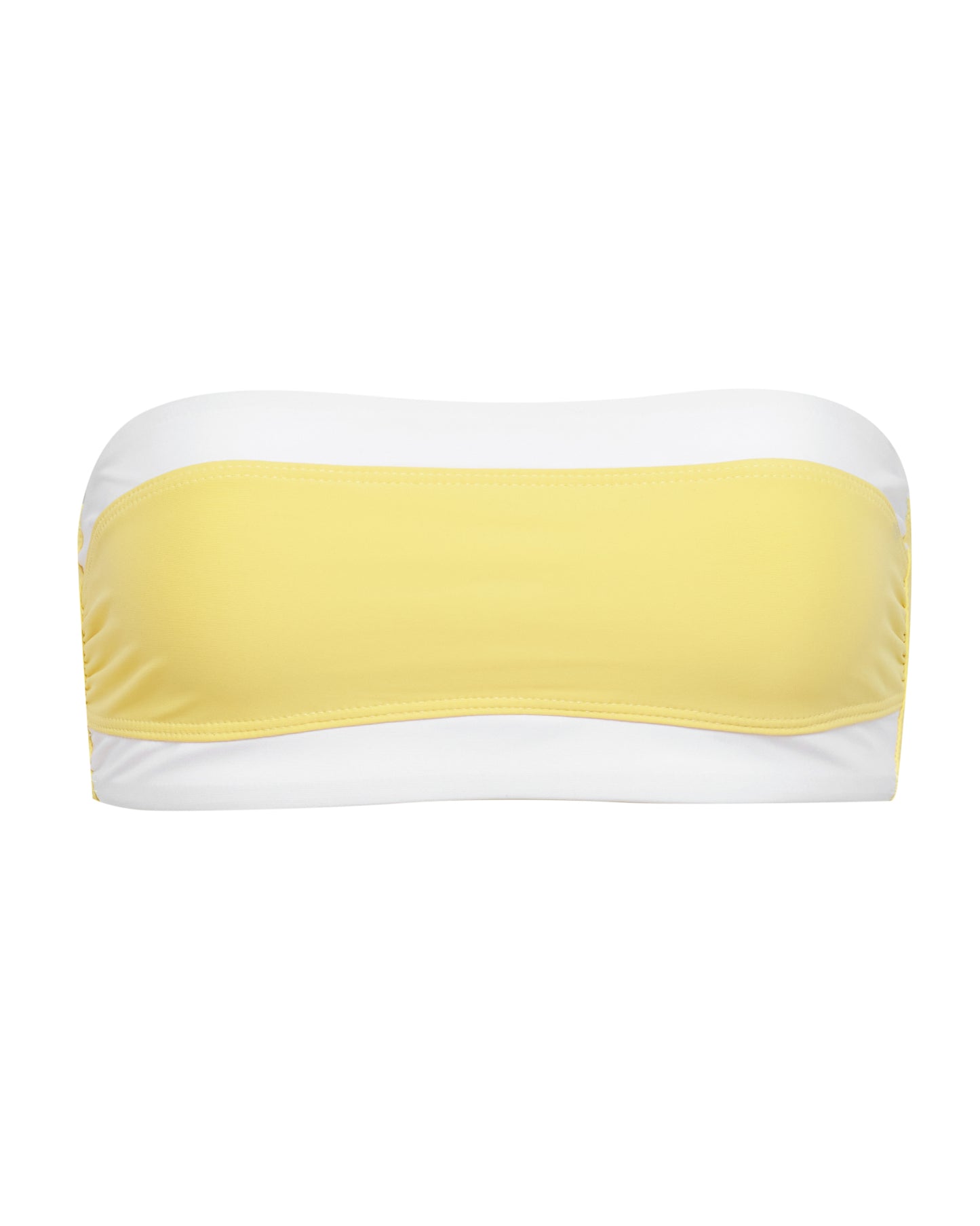 CHARLOTTE TOP - BLOCKED - LIMONCELLO