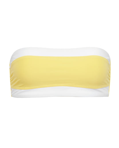 CHARLOTTE TOP - BLOCKED - LIMONCELLO