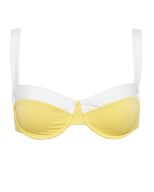 LUCA TOP - BLOCKED - LIMONCELLO