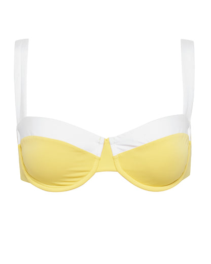 LUCA TOP - BLOCKED - LIMONCELLO