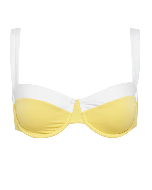 LUCA TOP - BLOCKED - LIMONCELLO