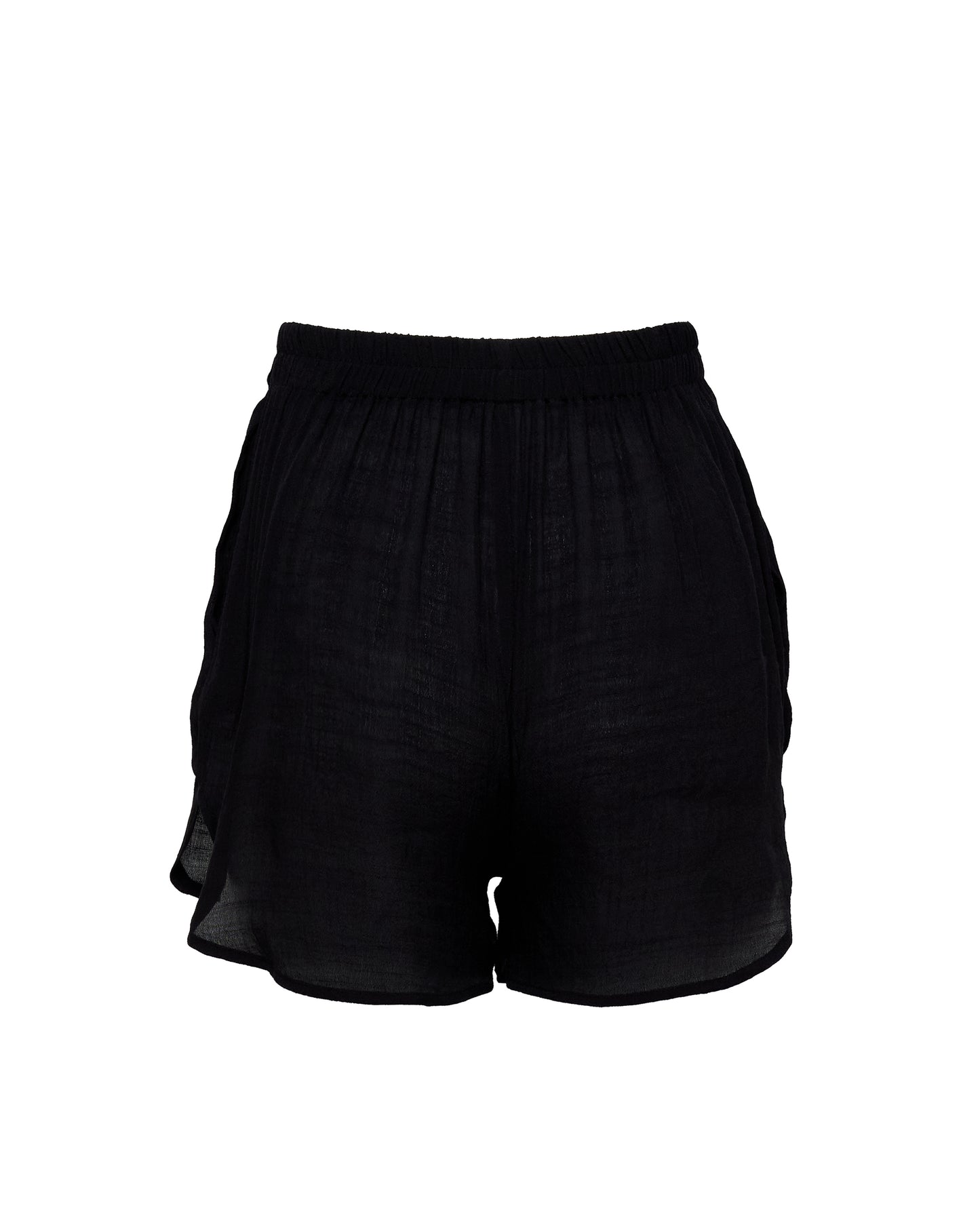 ZAYNE WOVEN SHORT - BLACK