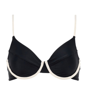 NOVA TOP - BLOCKED - BLACK