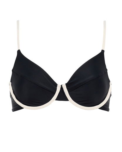 NOVA TOP - BLOCKED - BLACK