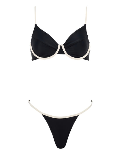 STEVIE BOTTOM - BLOCKED - BLACK