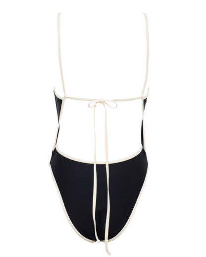 RILEY ONE PIECE - BLOCKED - BLACK
