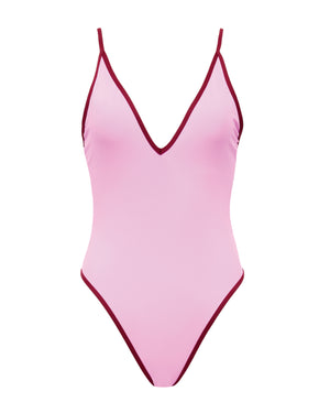 RILEY ONE PIECE - BLOCKED - DOLLY PINK