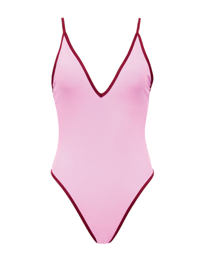 RILEY ONE PIECE - BLOCKED - DOLLY PINK
