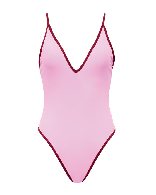 RILEY ONE PIECE - BLOCKED - DOLLY PINK