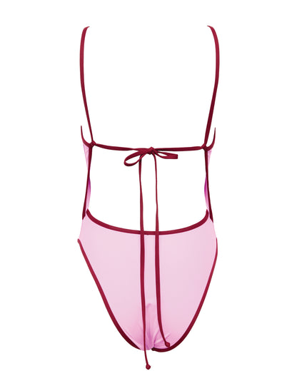 RILEY ONE PIECE - BLOCKED - DOLLY PINK