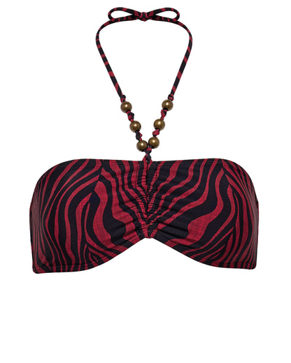 KATIA TOP - ELLA TIGRE - BORDEAUX